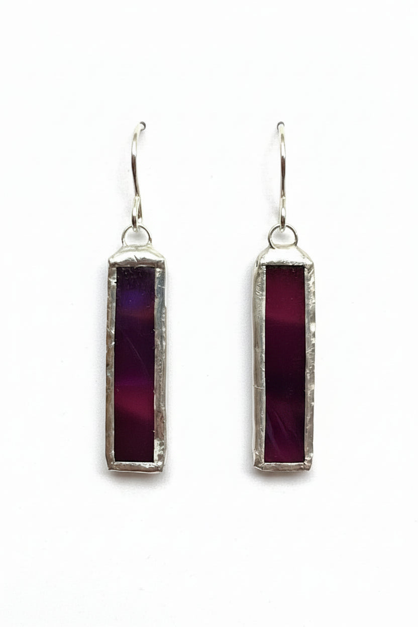 Stained Glass Earring #13