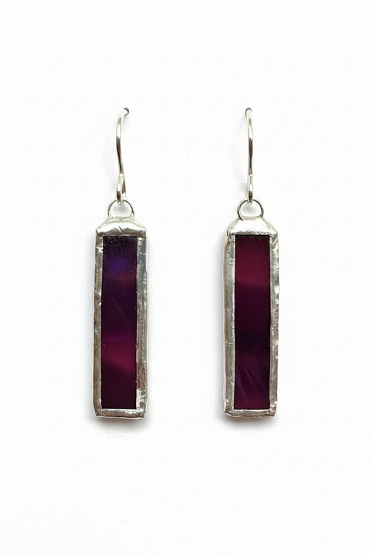 Stained Glass Earring #13