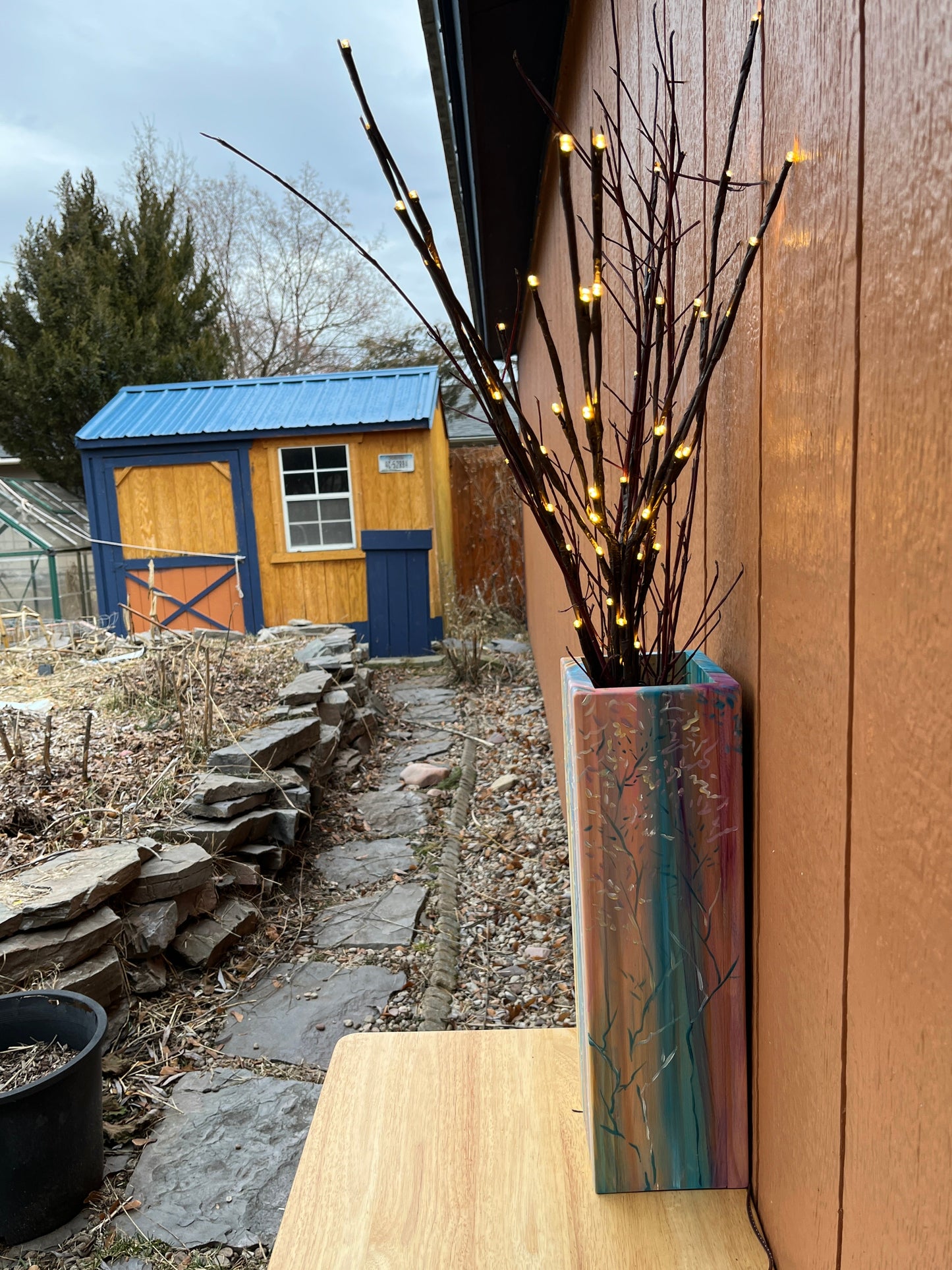 Dogwood Branches Plug In Lamp 2, Ani Eastwood