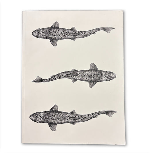 Trout Large Lay-Flat Blank Notebook