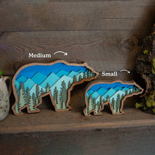 Load image into Gallery viewer, Small counter  Bear Ornament , Rising Joy Creations
