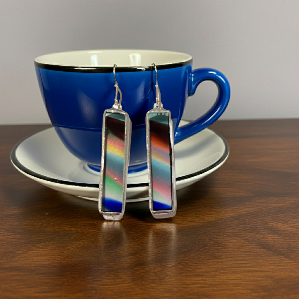 Stained Glass Earring #11: Kiki Renander