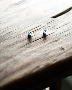 Montana Sapphire Earrings (small), Patagonian Hands