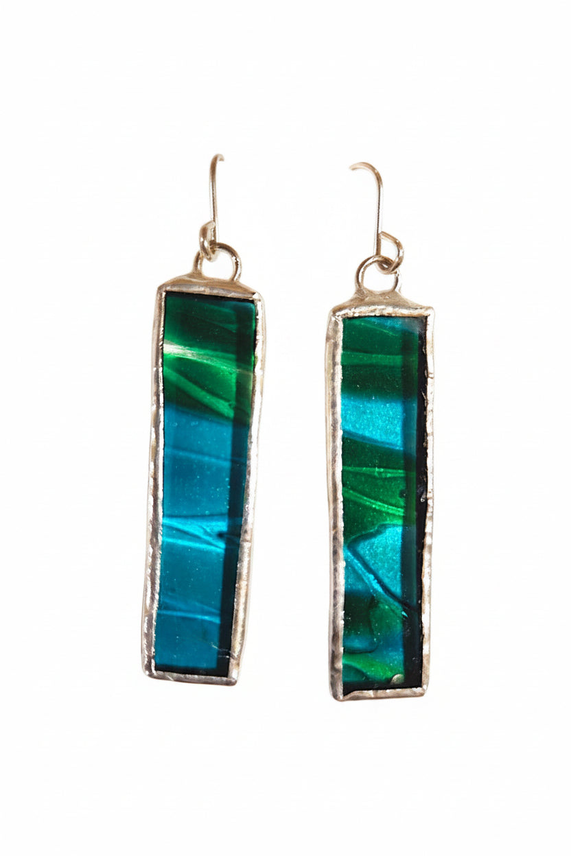 Stained Glass Earring #6