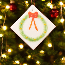 Load image into Gallery viewer, Handmade Wreath Ornament
