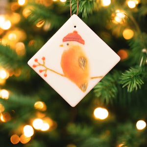 Handmade Bird Ornament