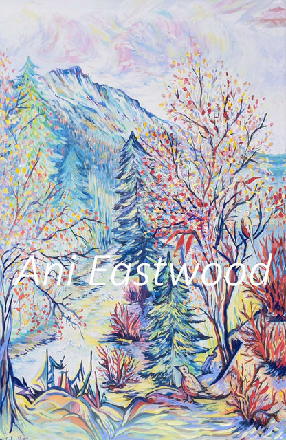 "Service Berries in Montana" 2014  Ani Eastwood