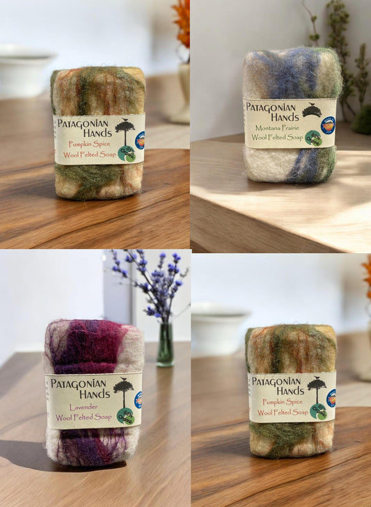Wool Felted Soaps, Mix and Match Sets
