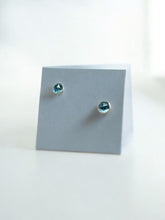 Load image into Gallery viewer, Montana Sapphire Earrings (large), Patagonian Hands
