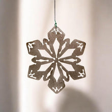 Load image into Gallery viewer, Larson Metal Snowflake Ornament
