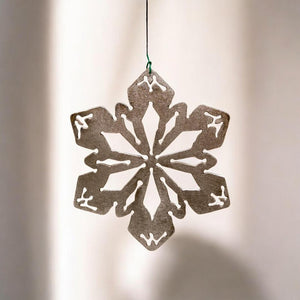 Larson Metal Snowflake Ornament