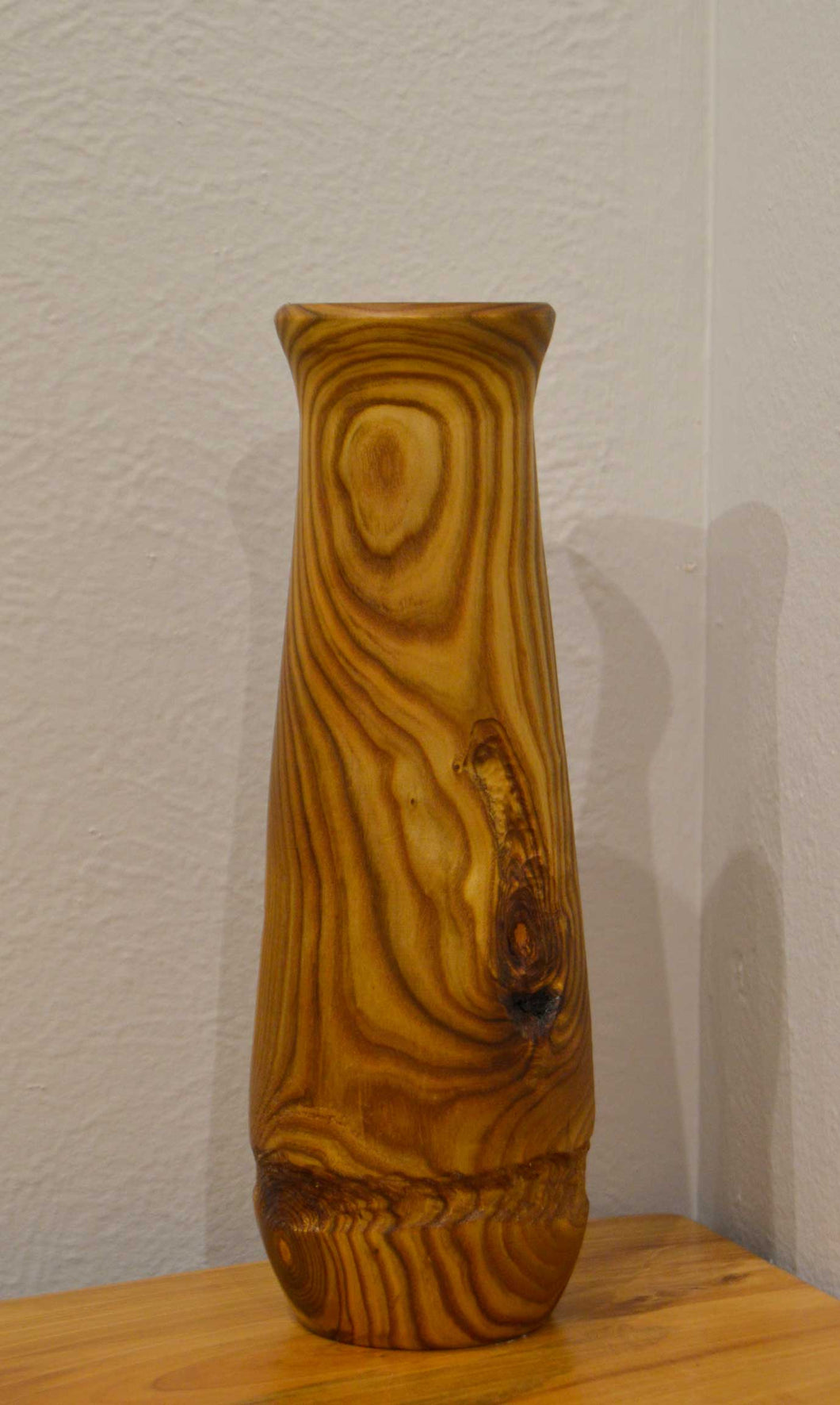 Sumac Vase 102 Joseph Thompson, Woodcarving