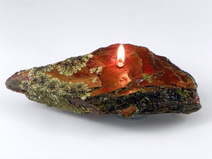 Single Wick Stone Candle 2