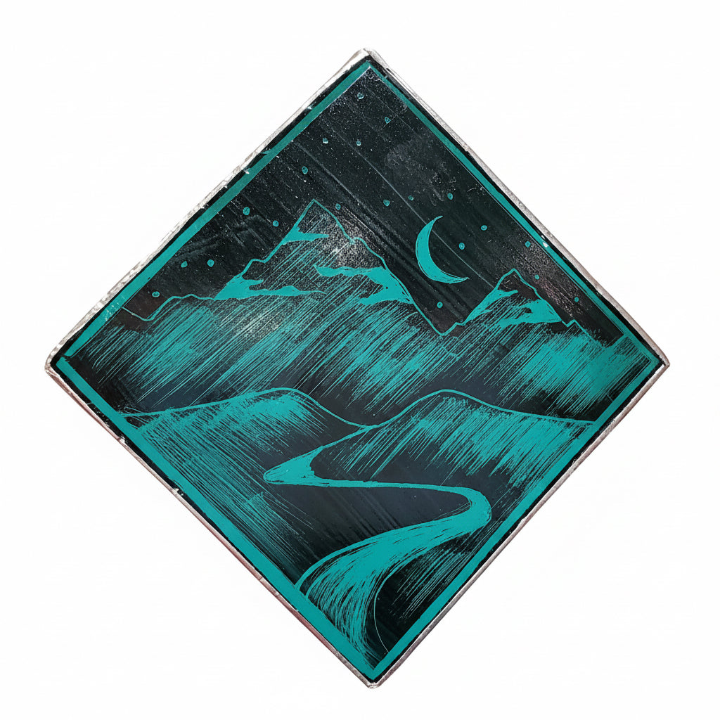 Square Ornament: Night Sky