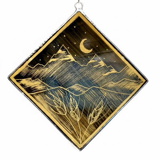 Square Ornament, Plains at Night