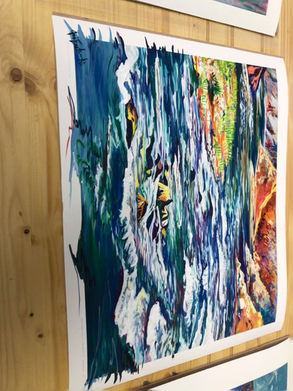 "Crystal Rapid, Grand Canyon" 2009 Ani Eastwood Original Available