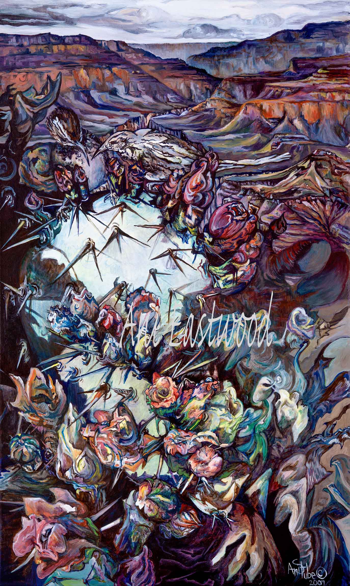 "Canyon Wren" 2009  Ani Eastwood Original available