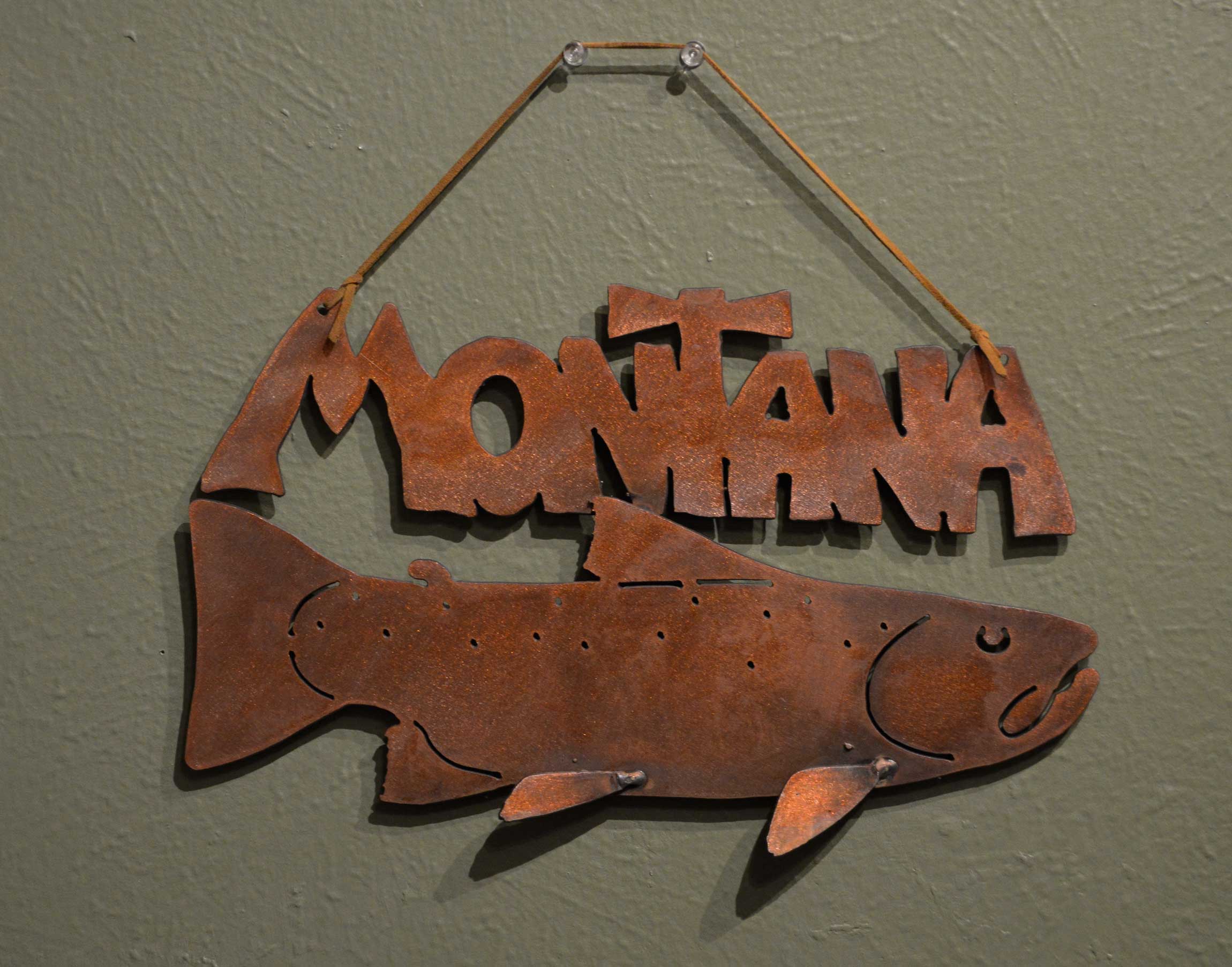 Wooden Fish Decor Hanging Wood Fish Decorations for Palestine