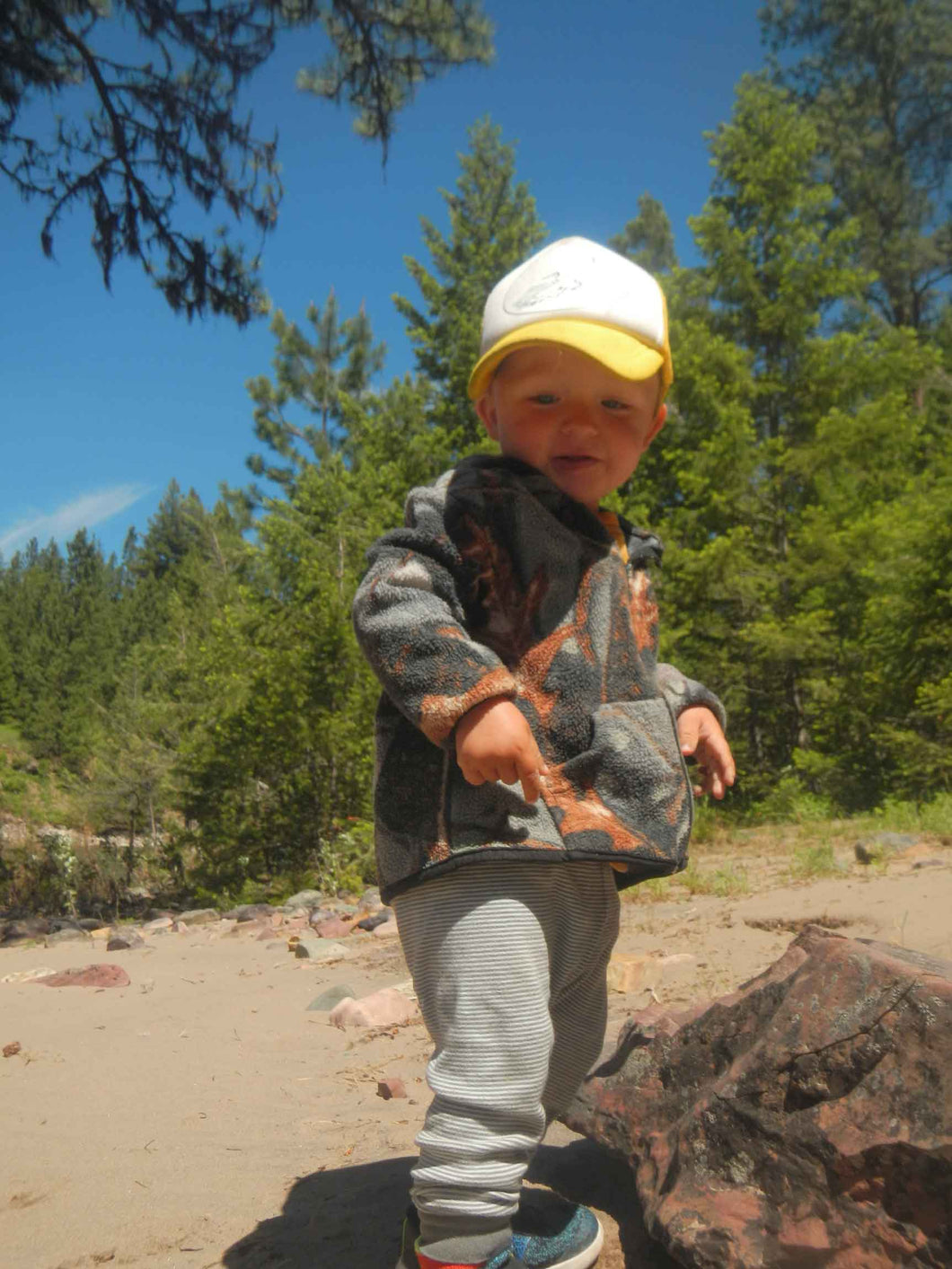 Baby/ Toddler Heron Trucker Hat