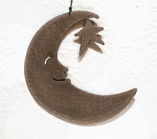 Larson Metal Moon Ornaments
