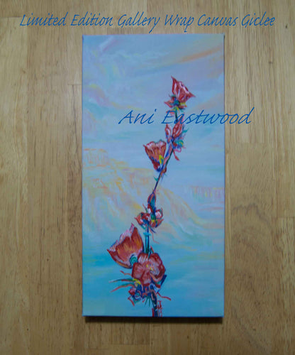 "Globemallows in the Houserock Valley"  2019 Ani Eastwood, 1st limited edition canvas available