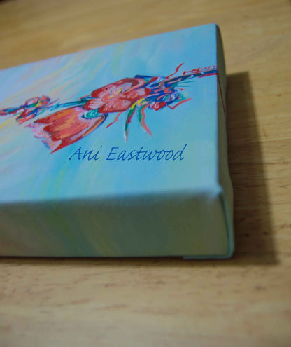 "Globemallows in the Houserock Valley"  2019 Ani Eastwood, 1st limited edition canvas available