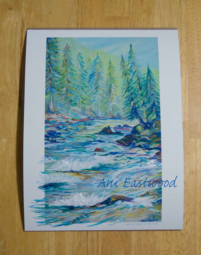 "Rock Creek, Montana" 2018 Ani Eastwood