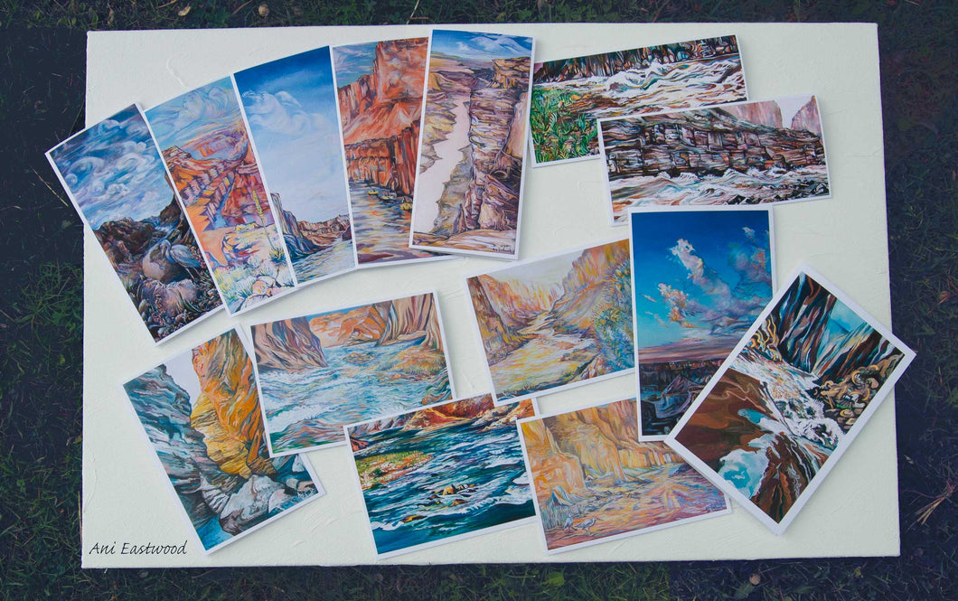 Grand Canyon Greeting Card Collection 14 cards for $55, Ani Eastwood