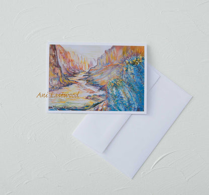 Grand Canyon White Water Greeting Card Assortment 5 cards, Ani Eastwood