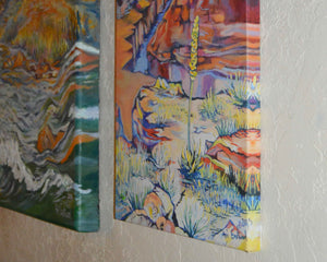 Limited Edition Gallery Wrap Reproduction, side view