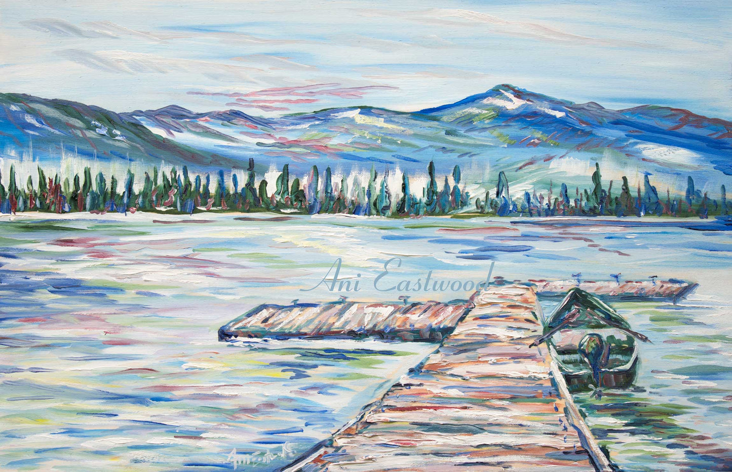 "Out on the Dock" 2021 Ani Eastwood