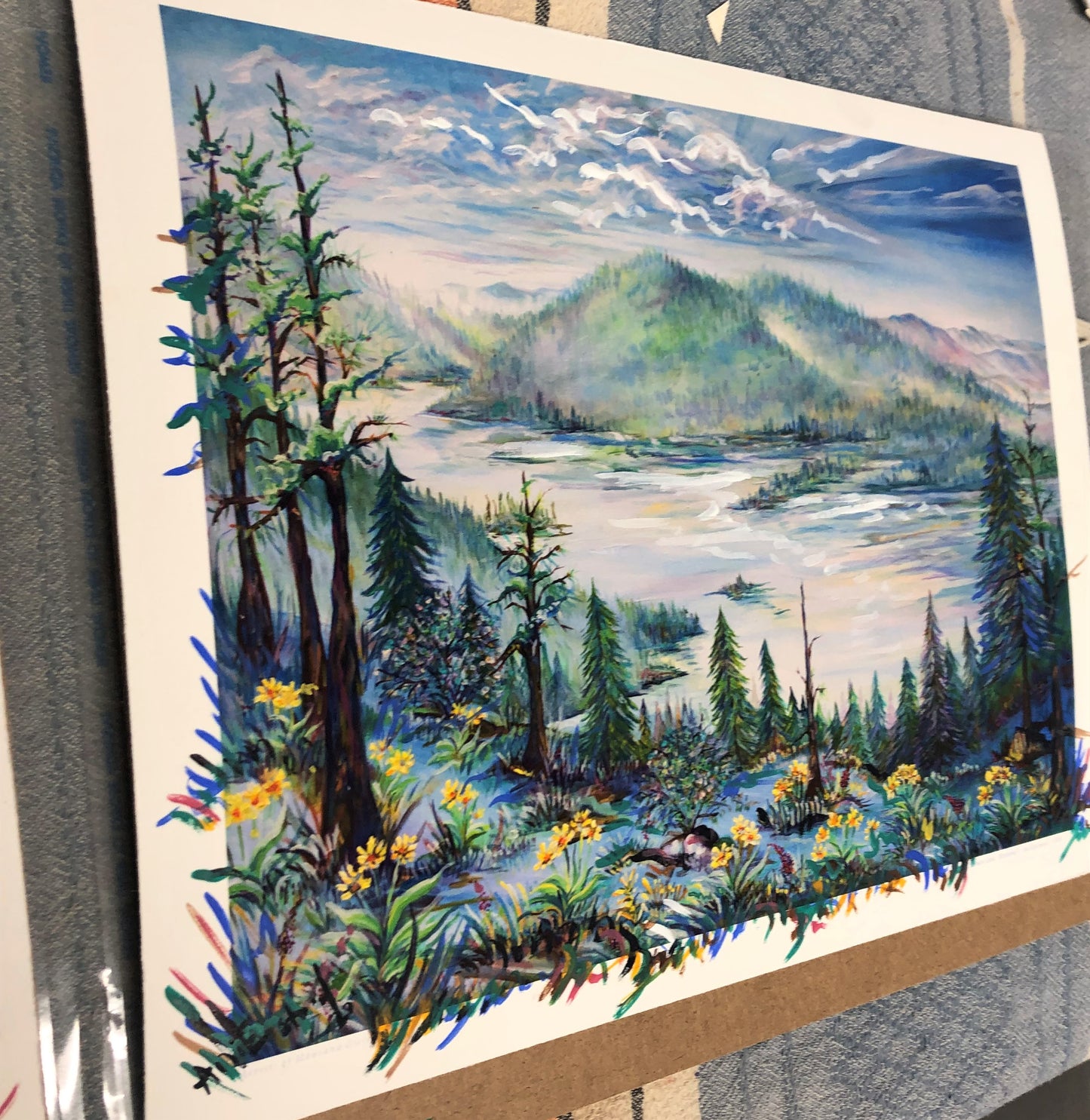 "Salmon Lake, Montana"  2017 Ani Eastwood