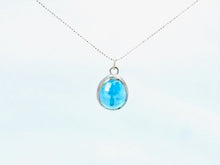 Load image into Gallery viewer, Glass Pendant on 16” Sterling Chain with Extender Chain, Monica van der Mars
