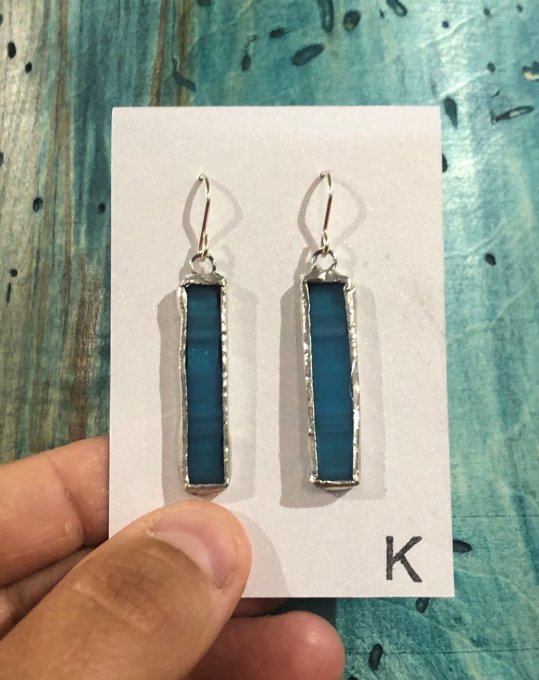 Stained Glass Earring #3: Kiki Renander