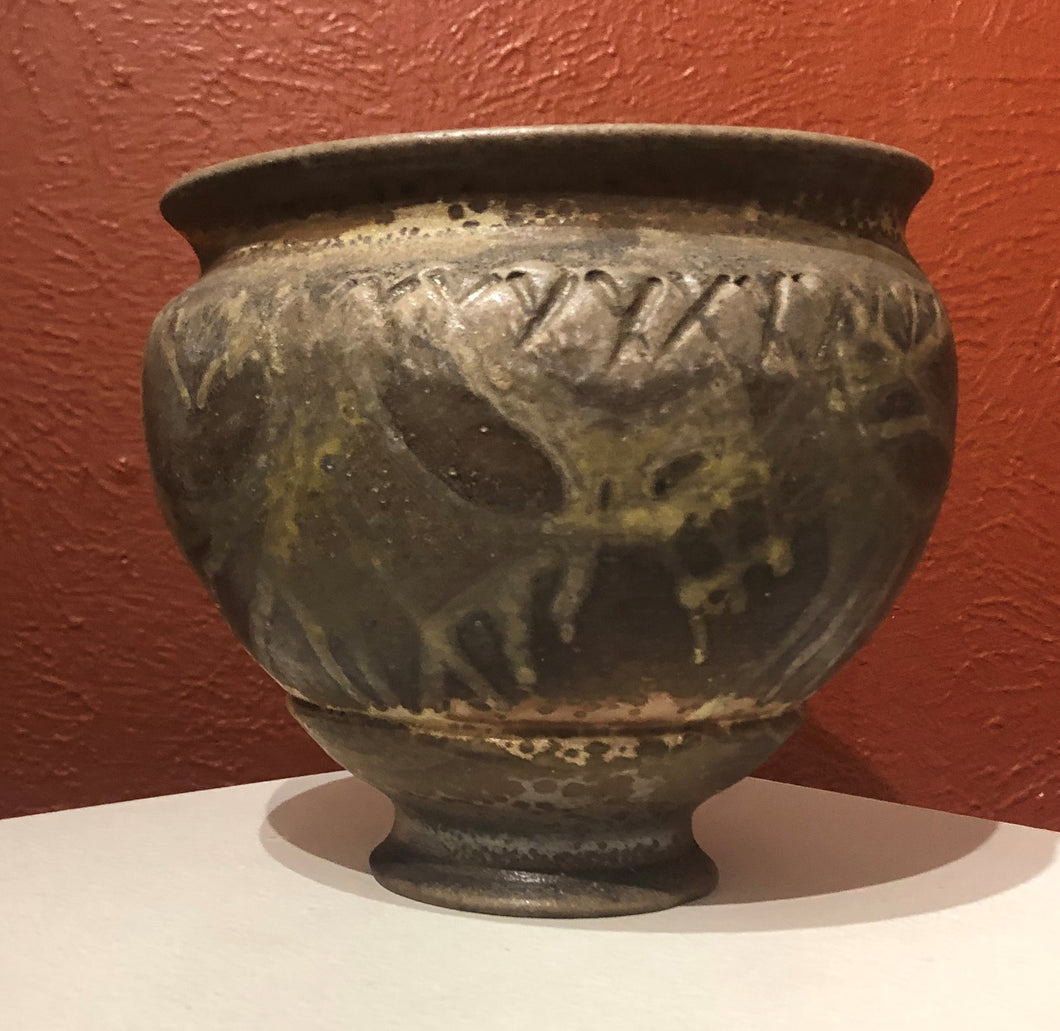 Wood fired Ceramic Bowl,  Glenn Parks