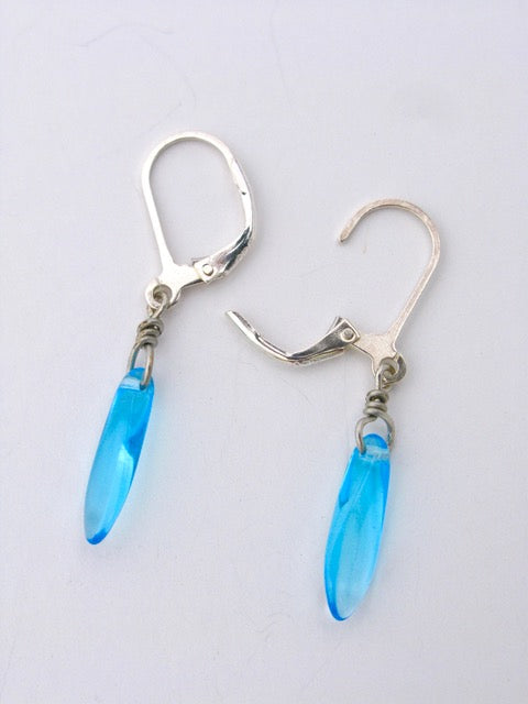 Glass Dagger Earring