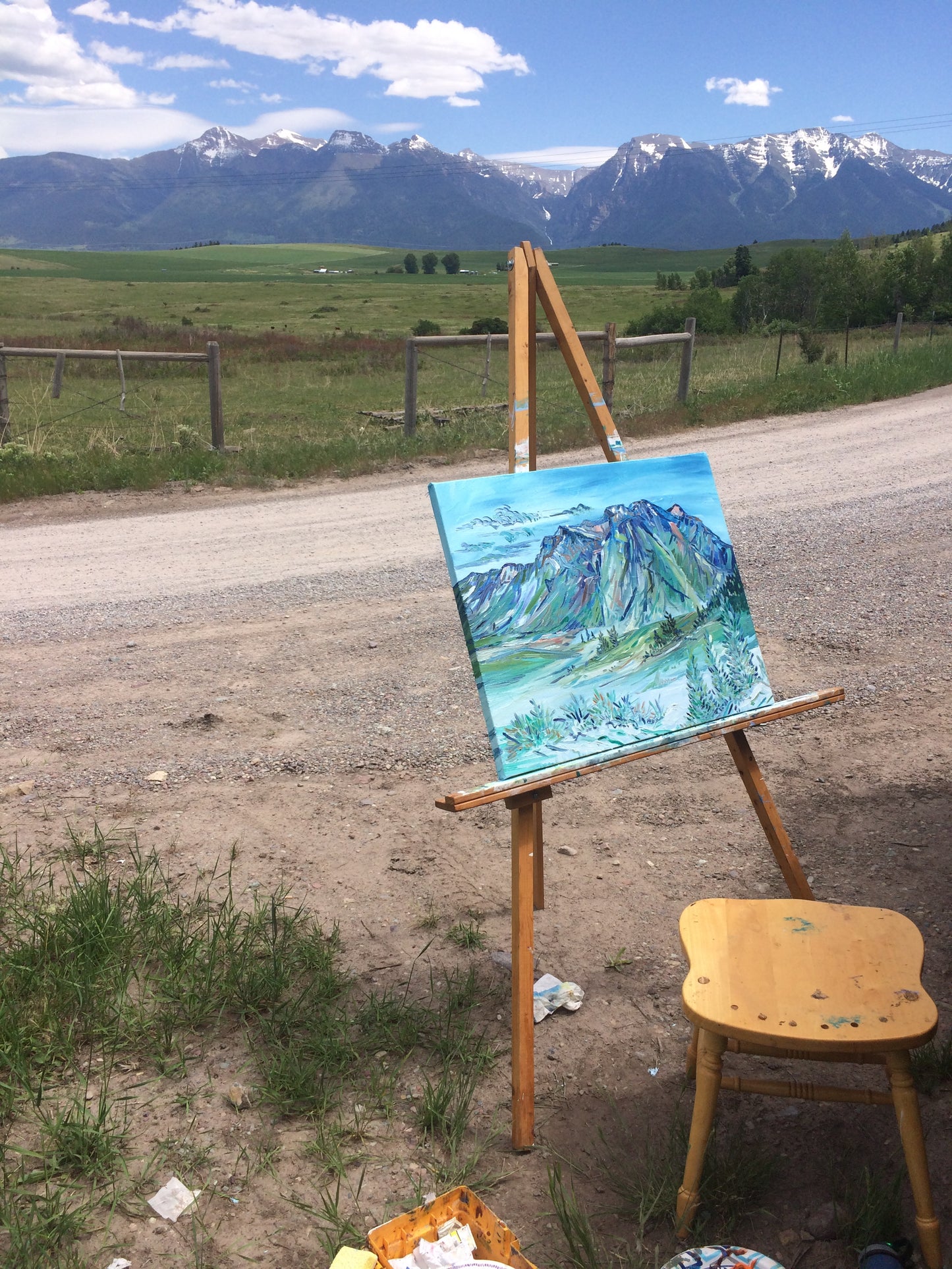 "Mission Mountains, Montana" 2021 Ani Eastwood