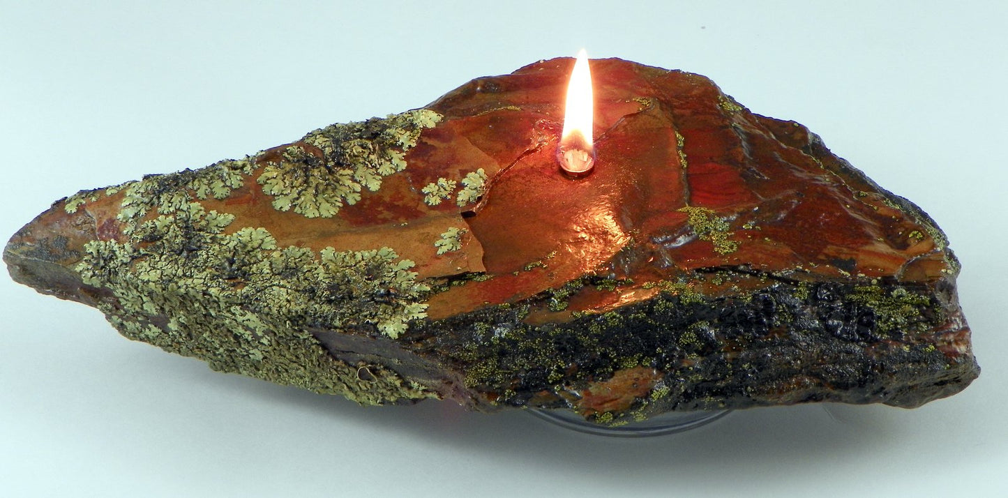Double Wick Stone Candle 7