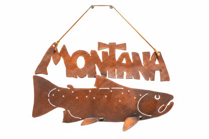 Montana fish wall hanging by Dave Larson