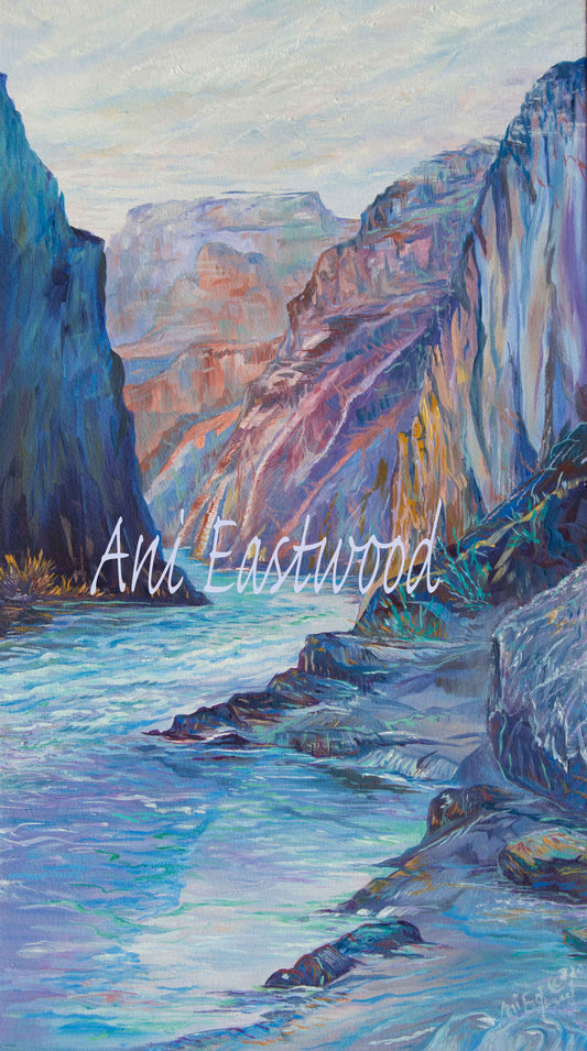 "Schist, Grand Canyon" 2019  Ani Eastwood