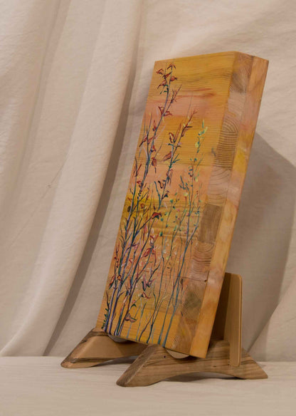 "Dogwood" Oil on Pine 2019 Ani Eastwood,