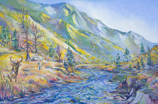 "Elk Calling" 2014 Ani Eastwood