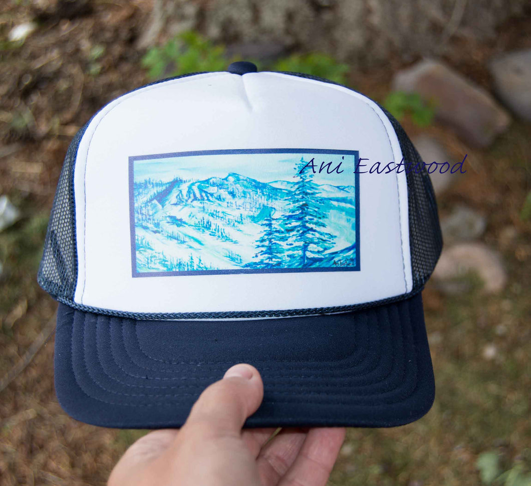 Montana Snowbowl Trucker Hat, Ani Eastwood