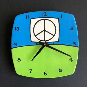 Green Wall Clock, Glenn Parks