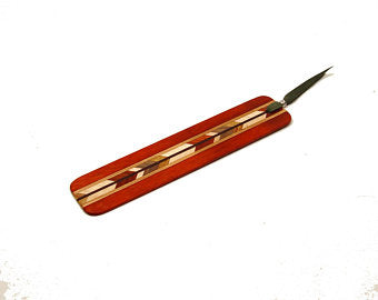 Red Padauk Bookmark