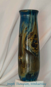 Aspen Vase Joseph Thompson, Woodcarving