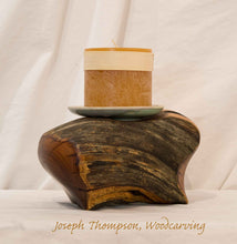 Load image into Gallery viewer, Decorative Candle, Joseph Thompson, Woodcarving
