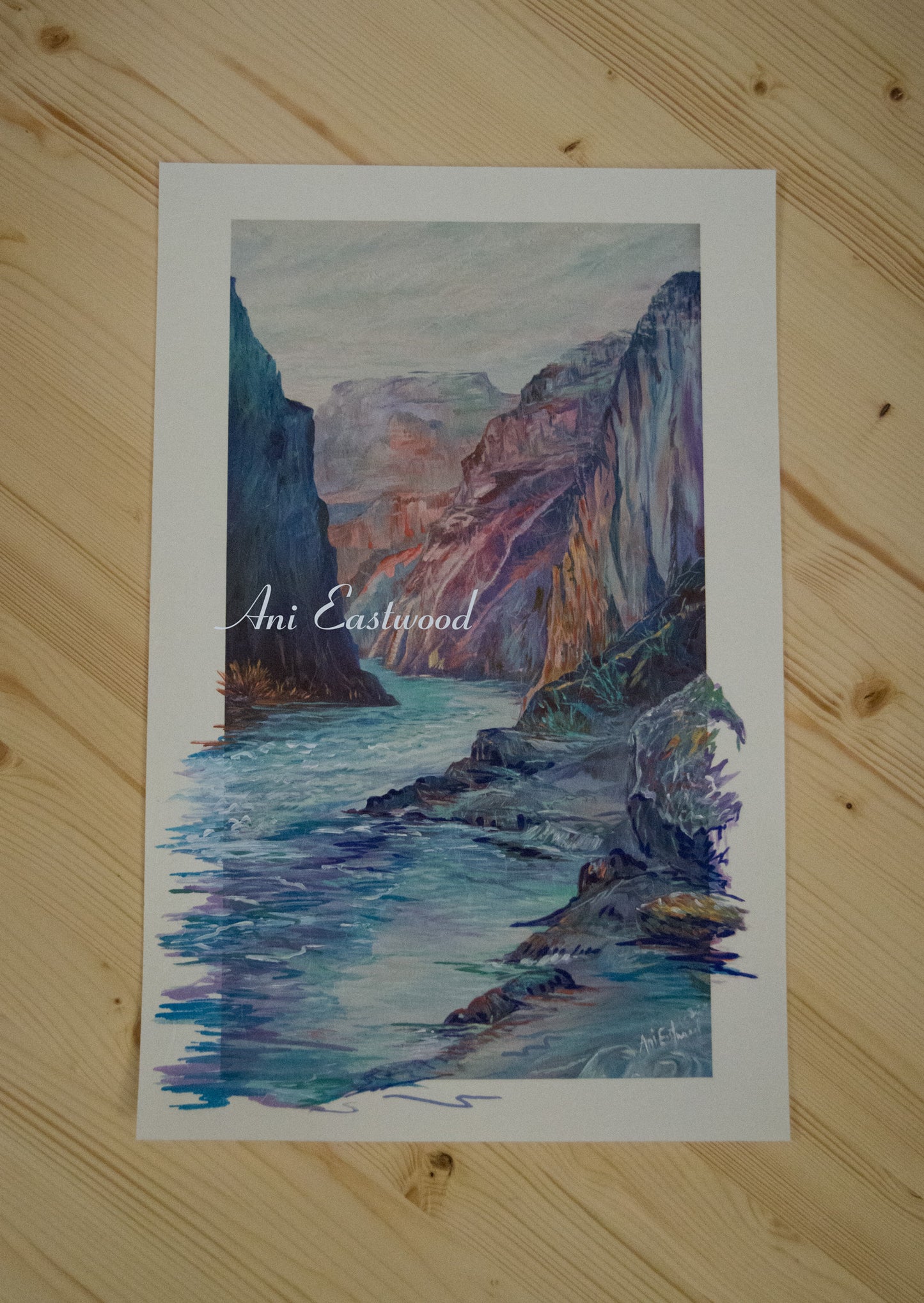"Schist, Grand Canyon" 2019  Ani Eastwood